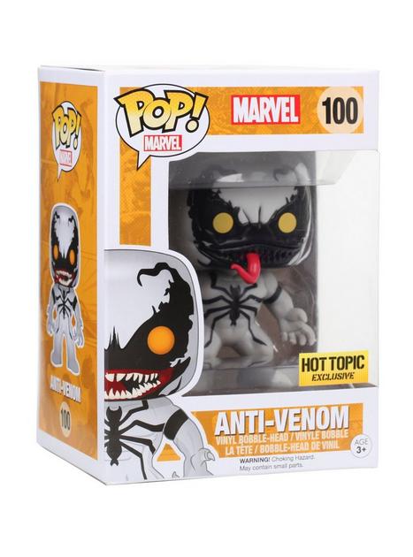 Amazon.com: POP Funko Marvel No. 401 - Anti-Venom GITD