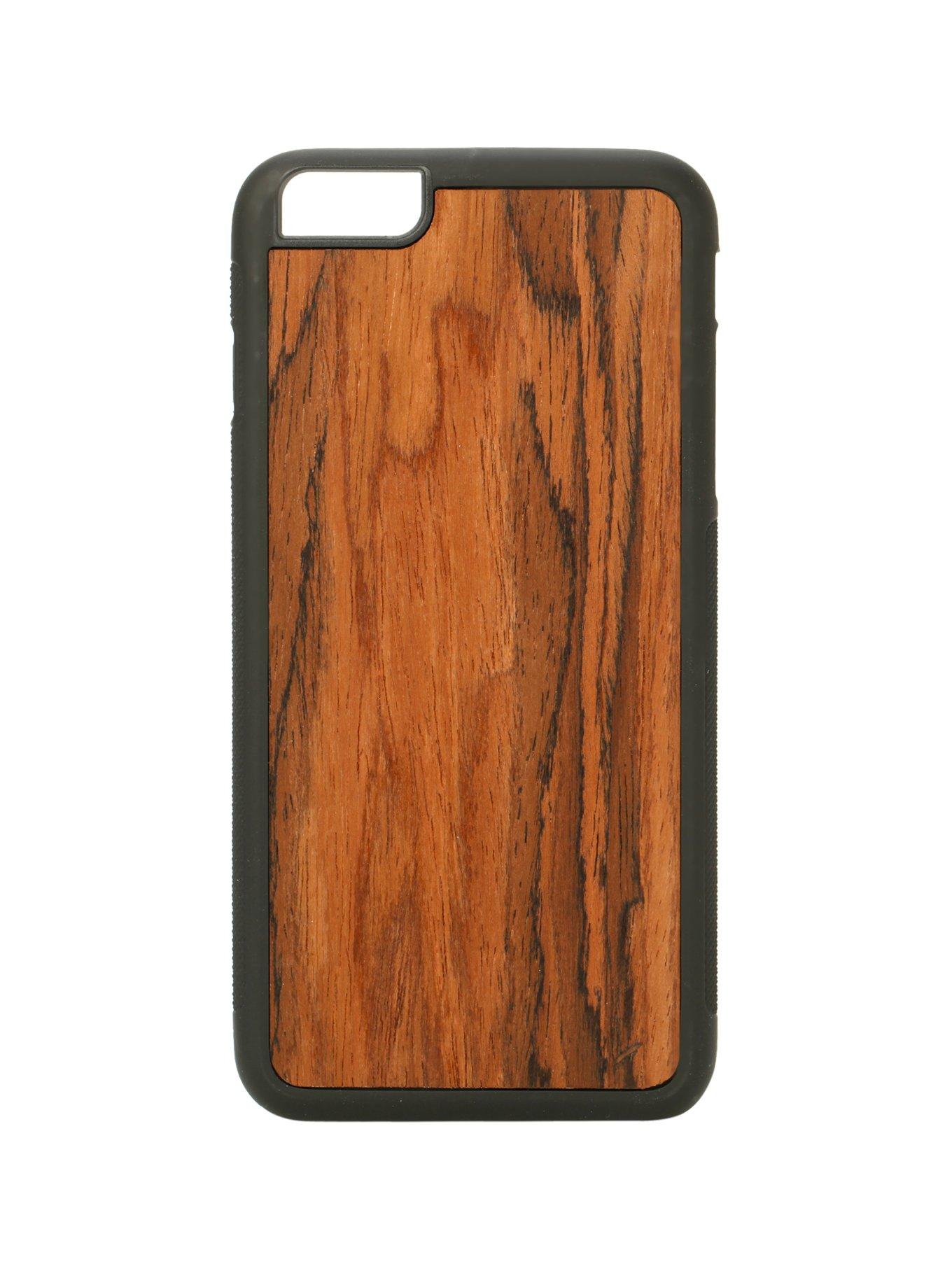 Mahogany Wood Inlay iPhone 6 Plus Case, , hi-res