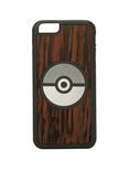 Pokemon Poke Ball Wood Inlay iPhone 6 Case, , hi-res