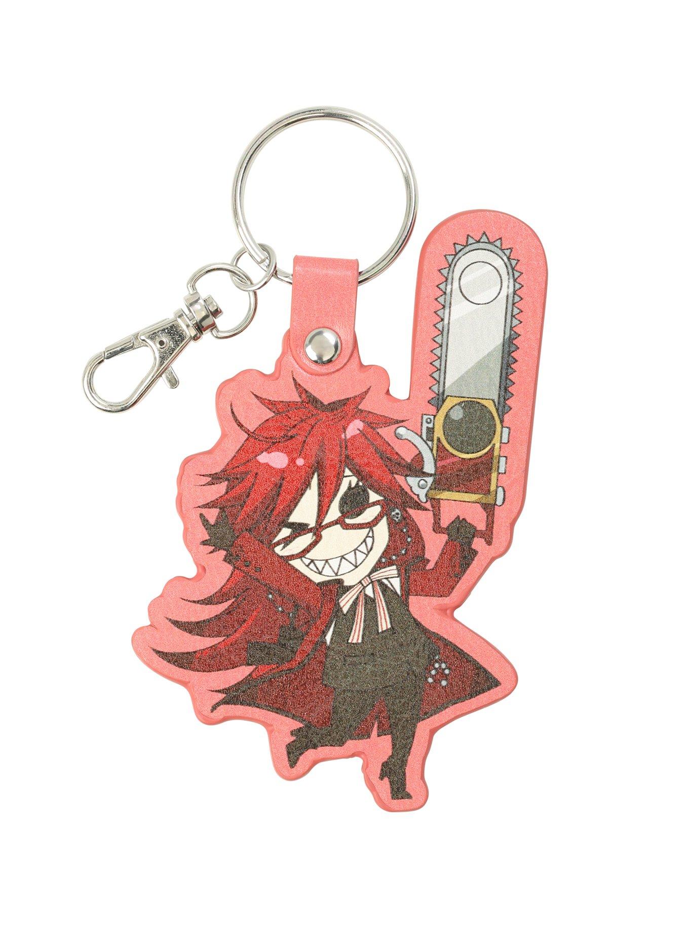 Black Butler Grell Key Chain, , hi-res