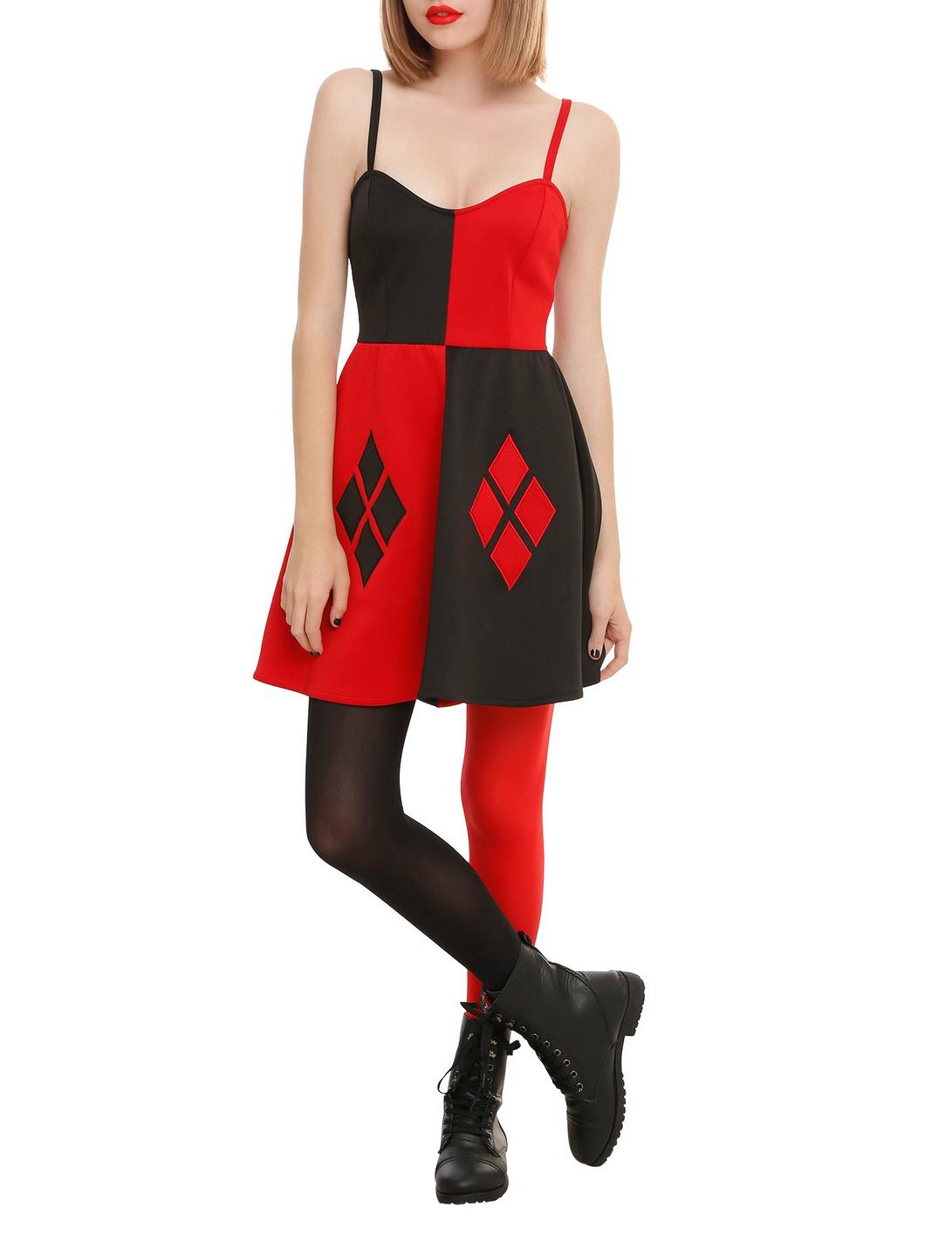 DC Comics Harley Quinn Costume Dress, , hi-res