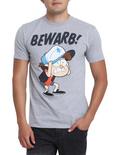 Gravity Falls Bewarb! Dipper T-Shirt, LIGHT GRAY, hi-res