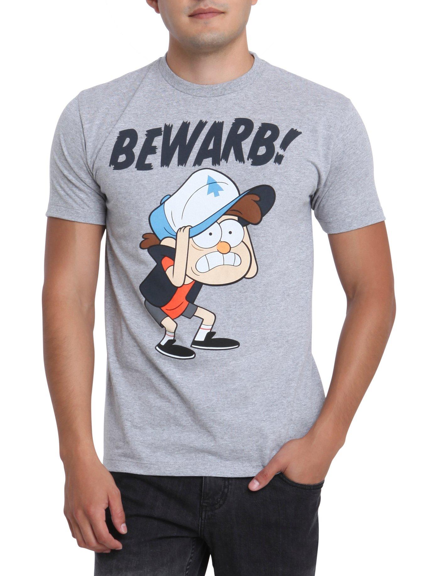 Gravity Falls Bewarb! Dipper T-Shirt, LIGHT GRAY, hi-res