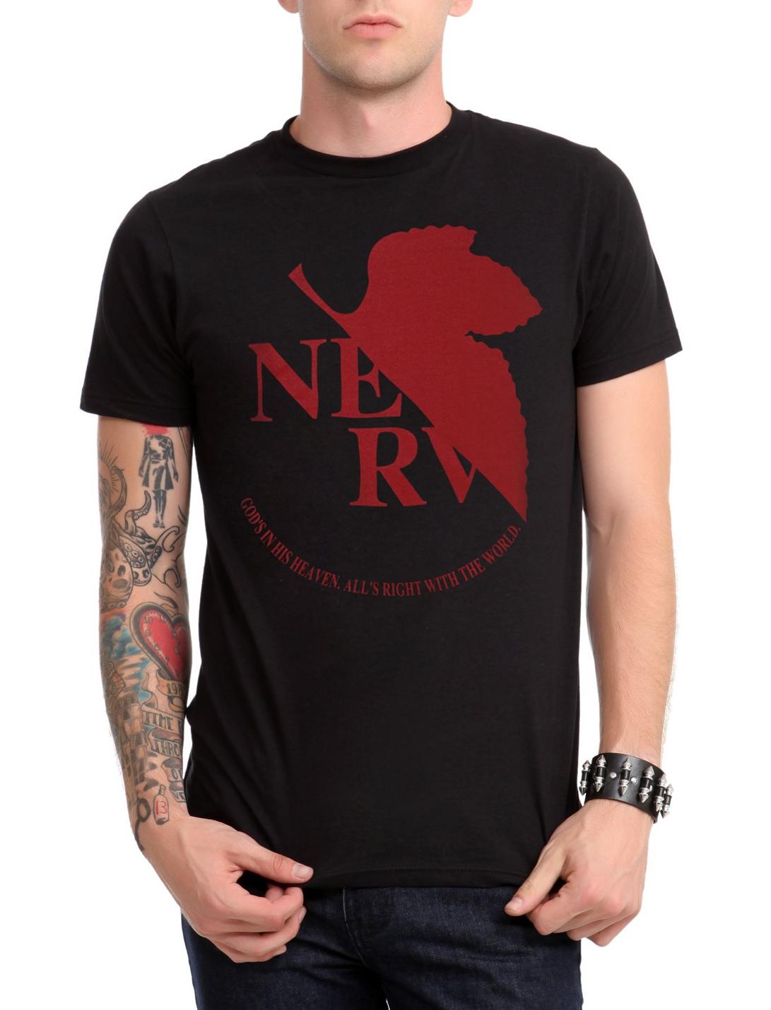 Neon Genesis Evangelion NERV Logo T-Shirt | Hot Topic