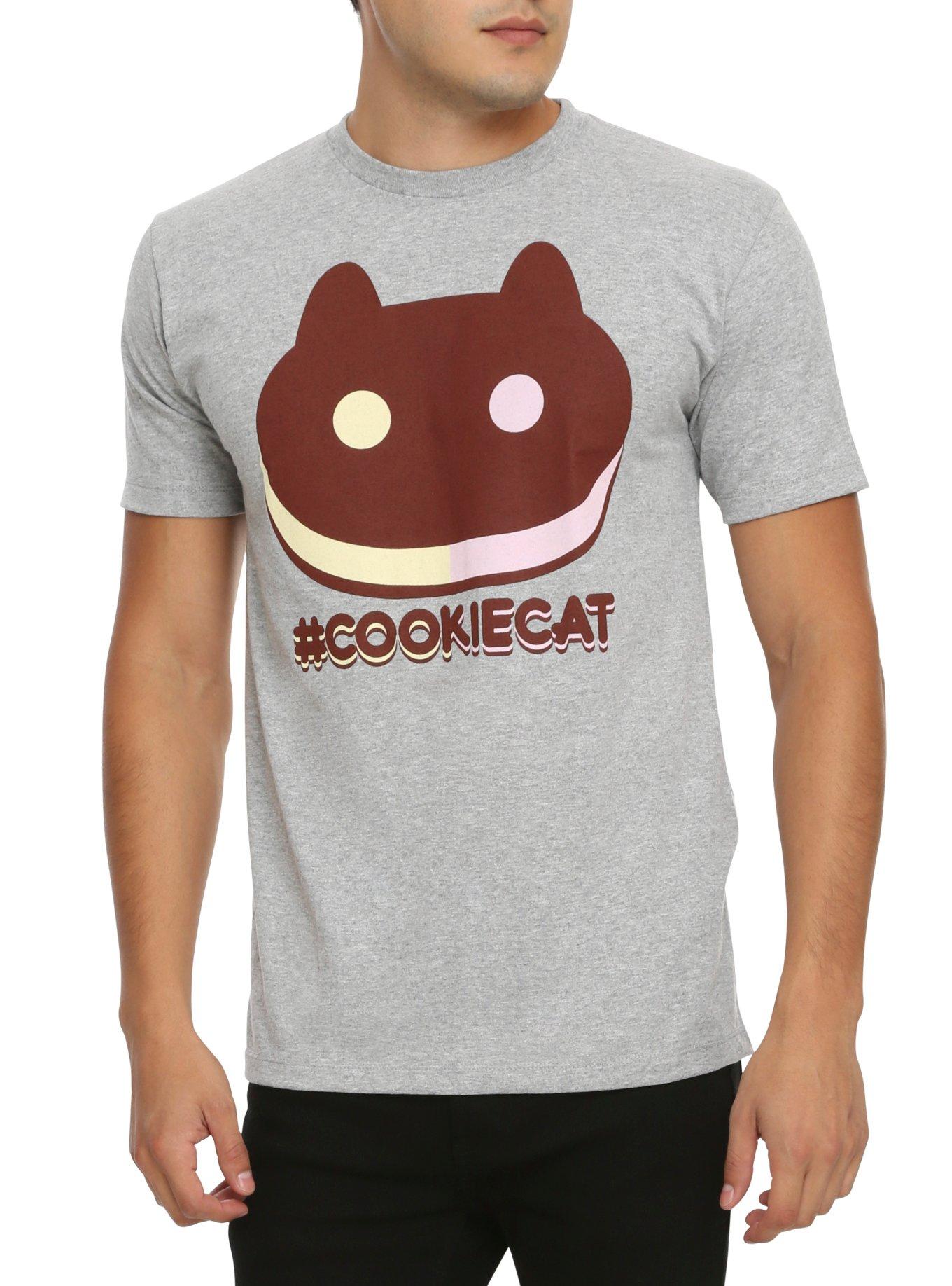 Steven Universe Cookie Cat T-Shirt, DARK GRAY, hi-res