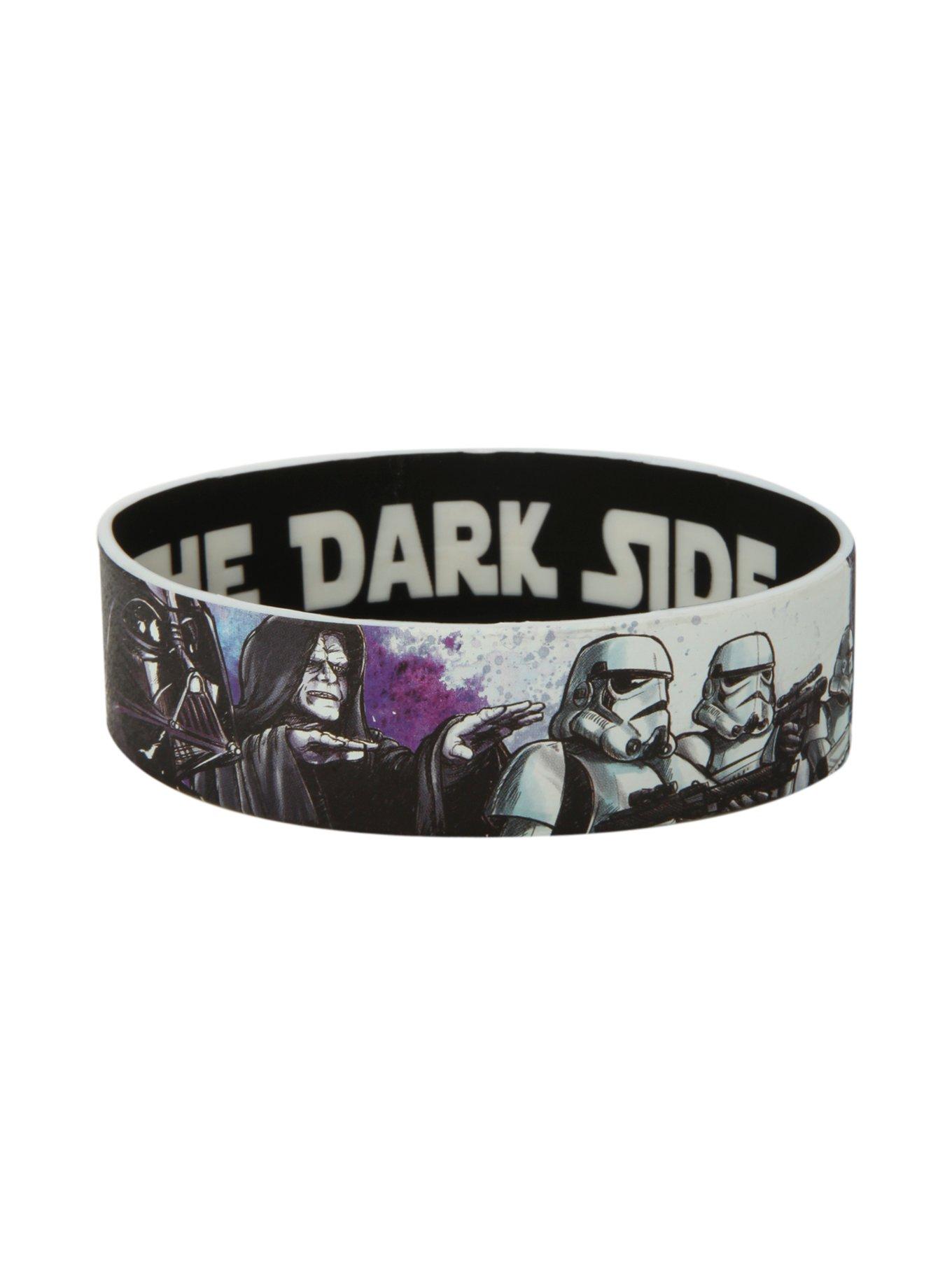 Star Wars Dark Side Rubber Bracelet, , hi-res