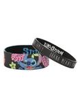 Disney Lilo & Stitch Hibiscus Rubber Bracelet 2 Pack, , hi-res