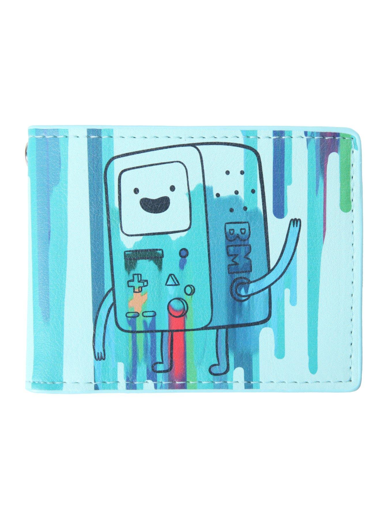Adventure Time BMO Watercolor Bi-Fold Wallet, , hi-res