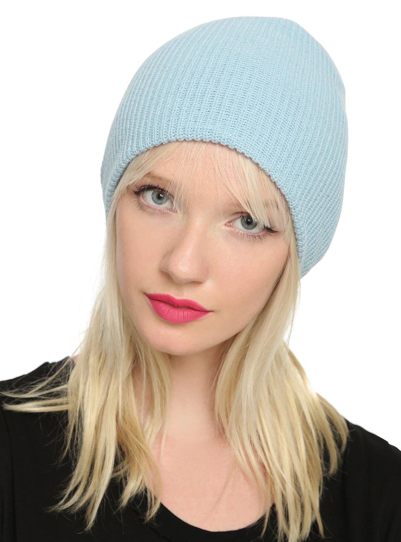 Light Blue Beanie, , hi-res