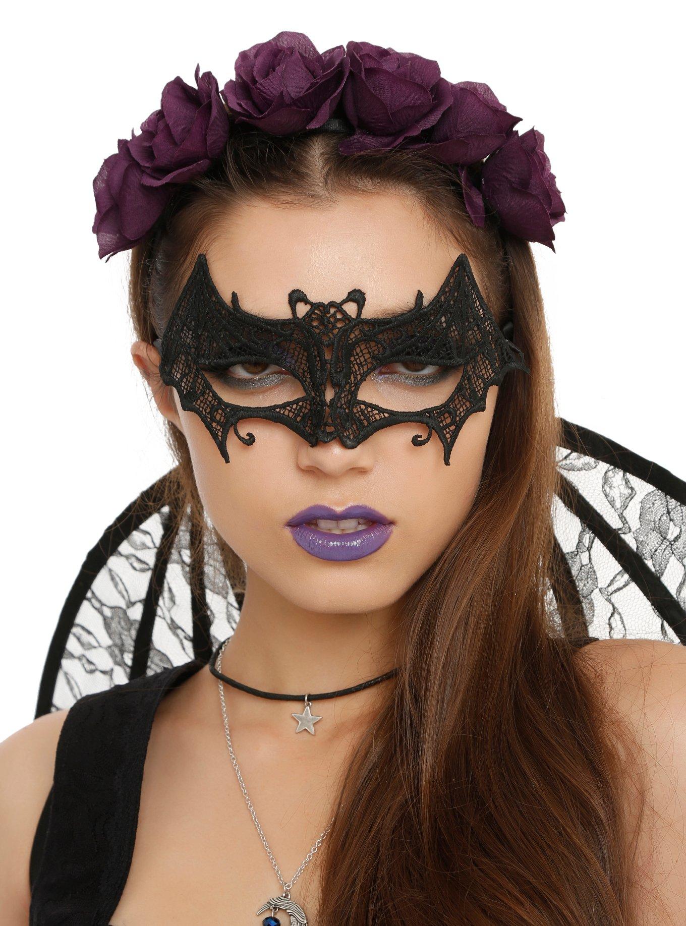 Bat Masquerade Mask, , hi-res