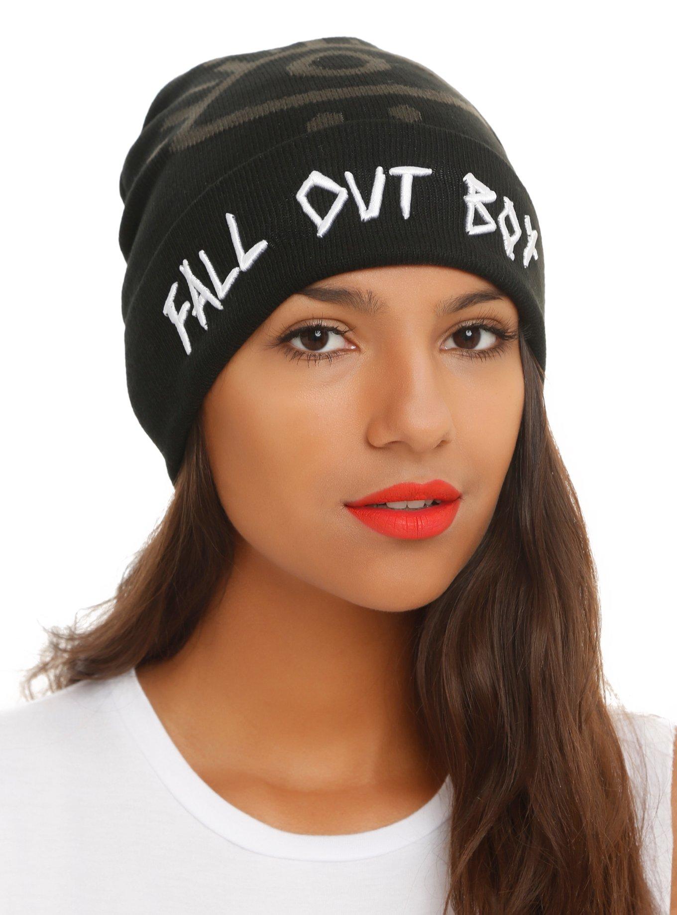 Fall Out Boy Logo Watchman Beanie, , hi-res