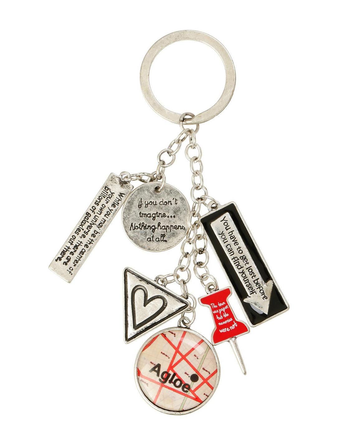 Paper Towns Charms Key Chain, , hi-res