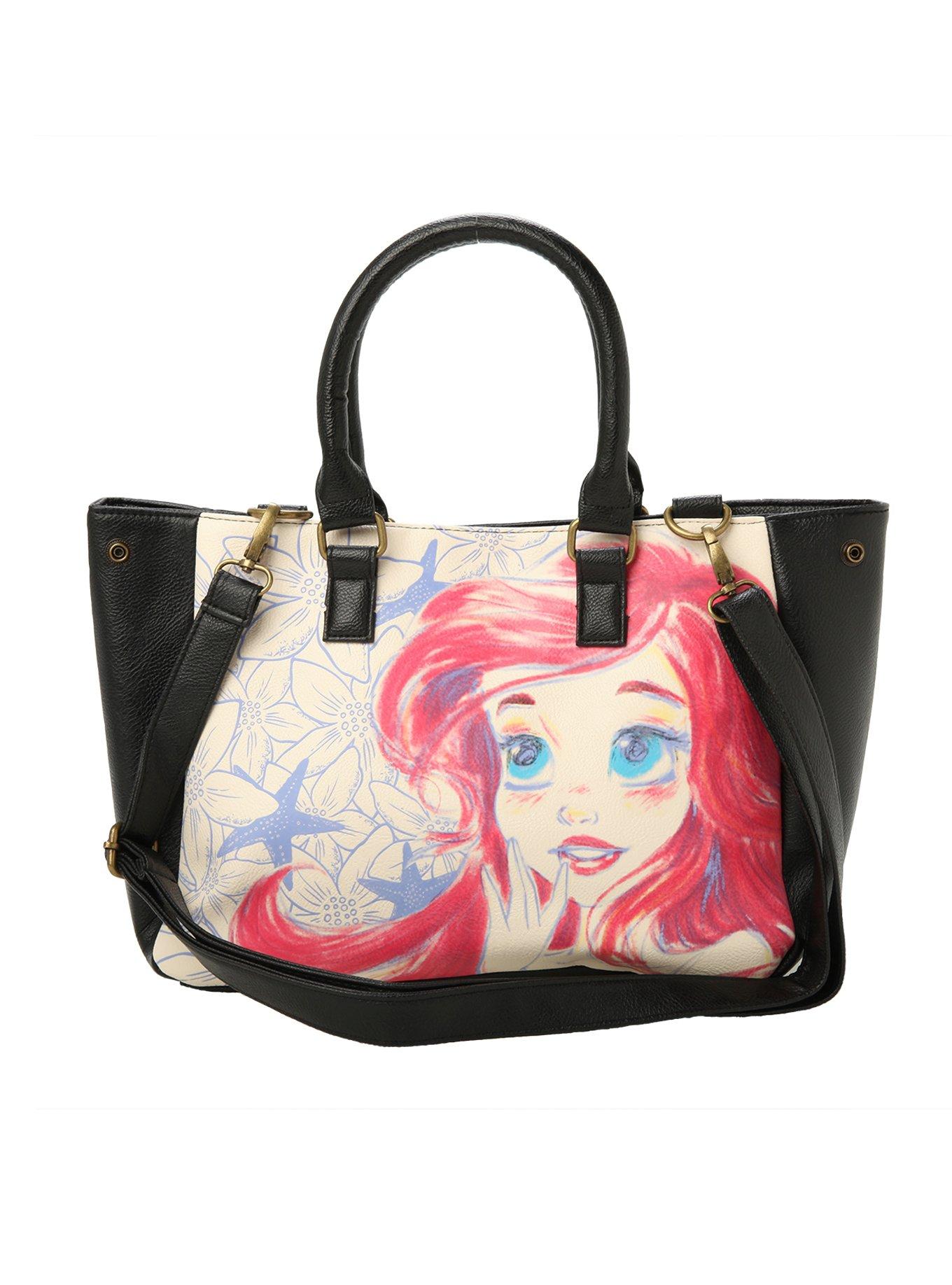 Disney Loungefly Ariel Sketch Tote Bag, , hi-res