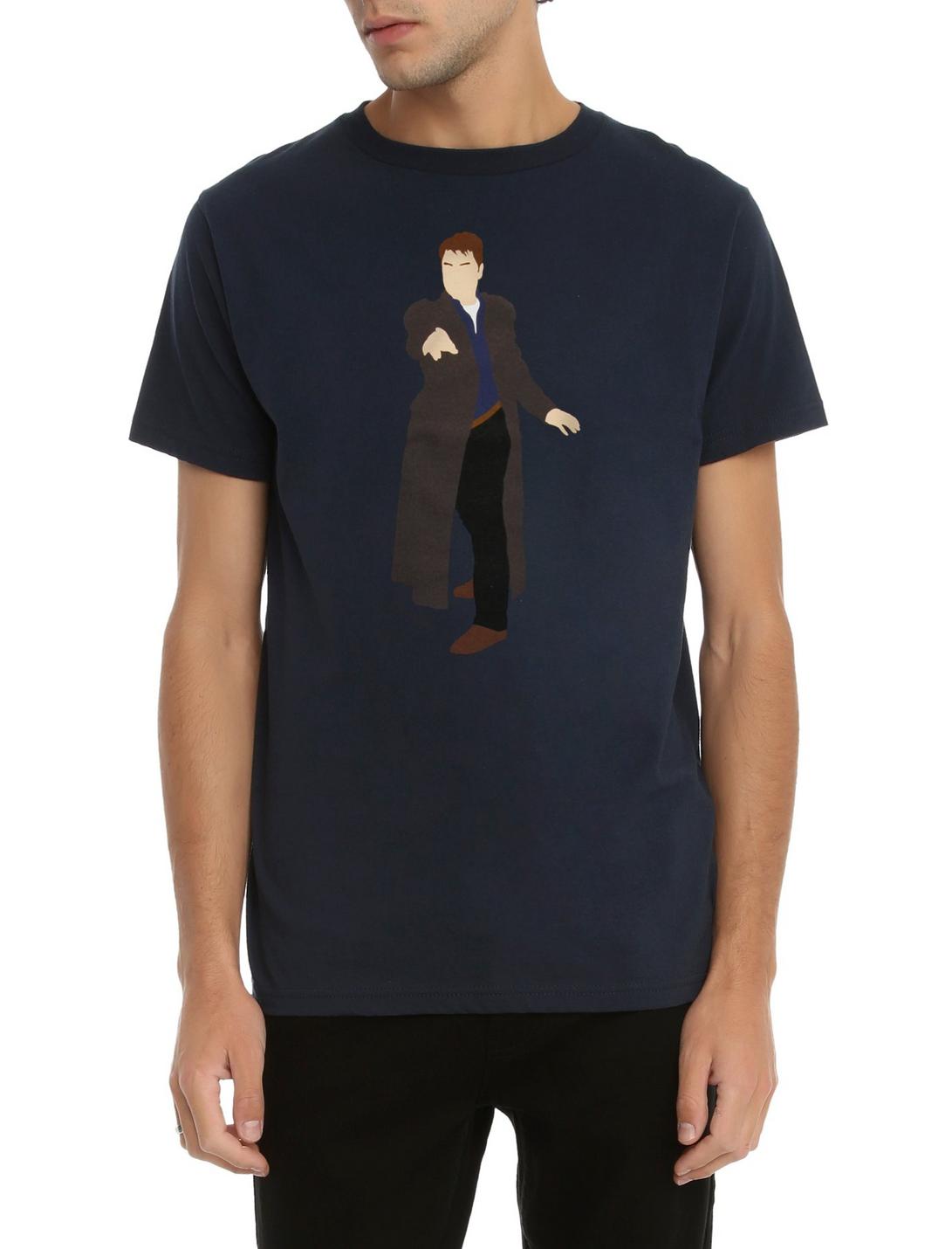 Doctor Who Captain Jack Silhouette T-Shirt, , hi-res
