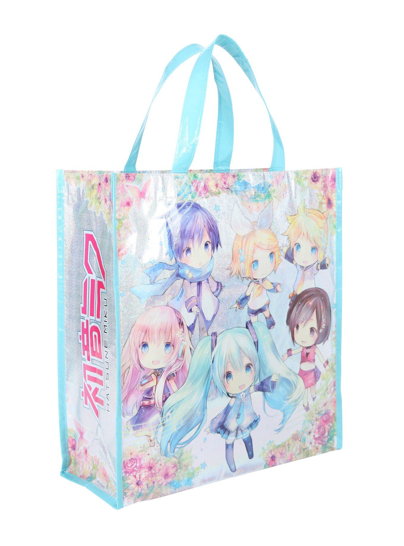 Hatsune Miku Holographic Large Reusable Tote, , hi-res