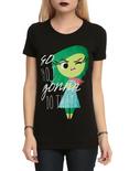 Disney Inside Out Disgust So Not Gonna Do That Girls T-Shirt, BLACK, hi-res