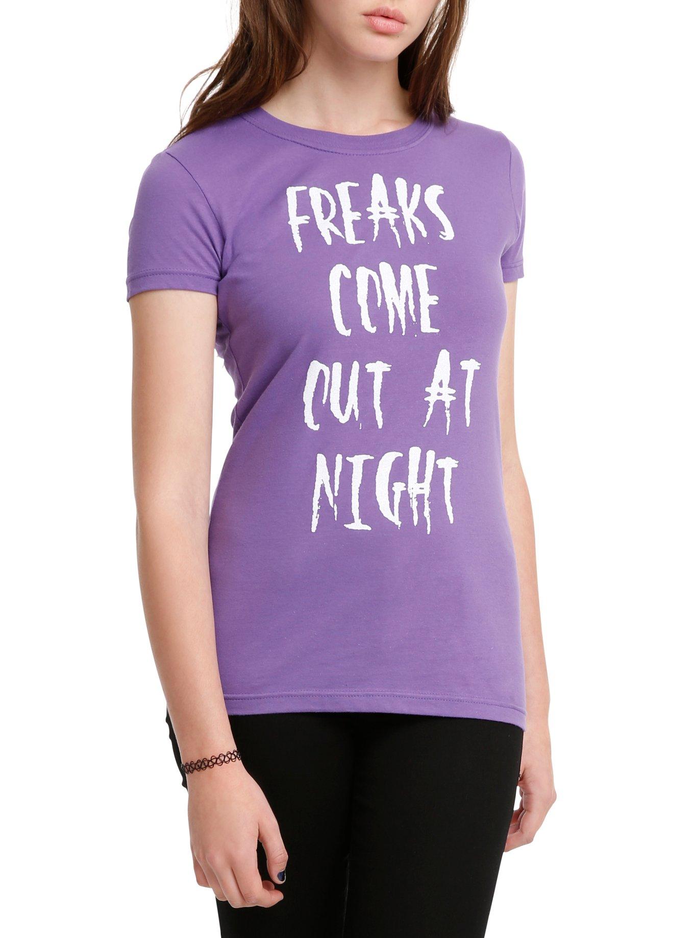 Freaks Come Out At Night Girls T-Shirt, , hi-res