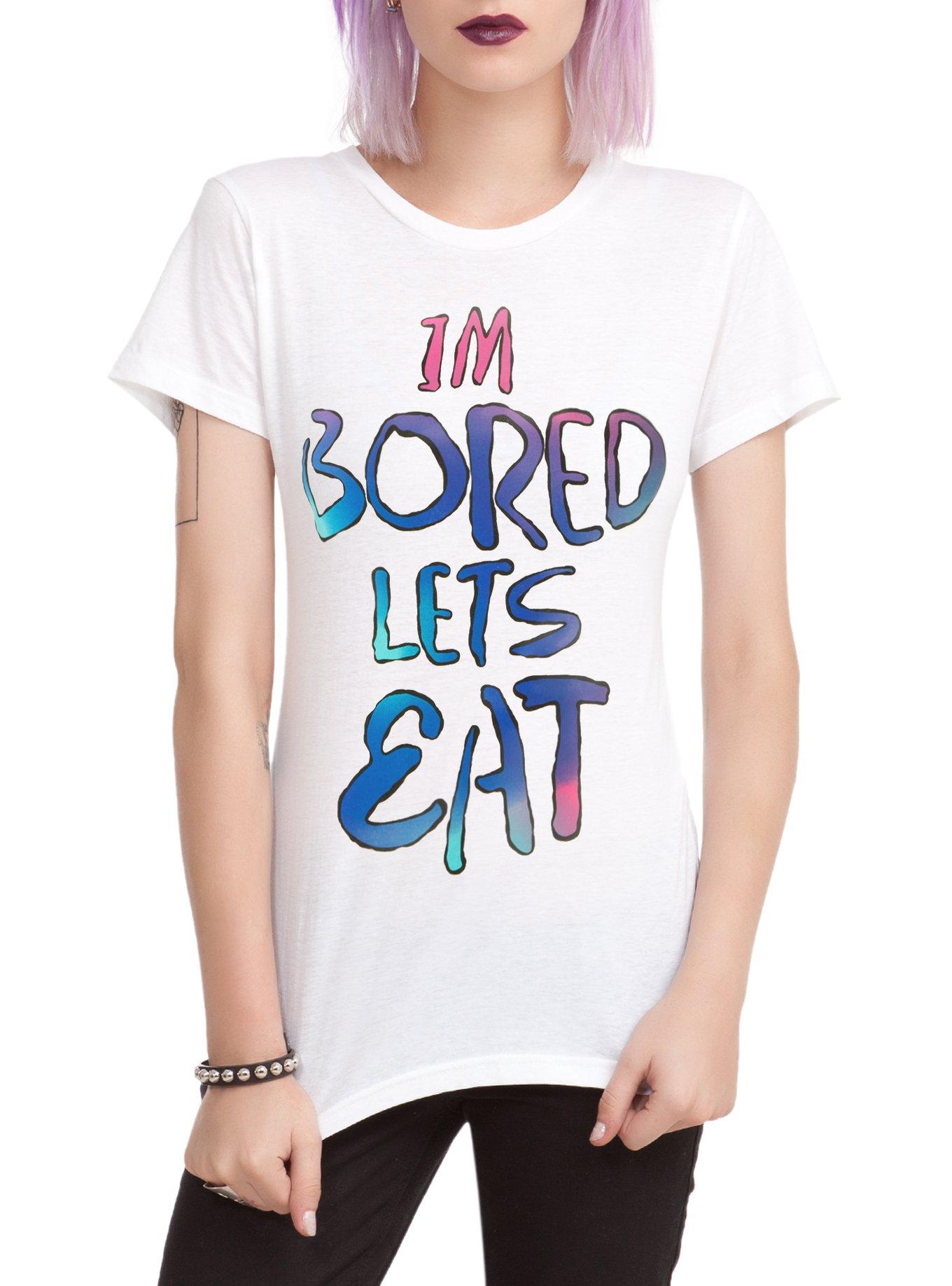 I'm Bored Let's Eat Girls T-Shirt, , hi-res