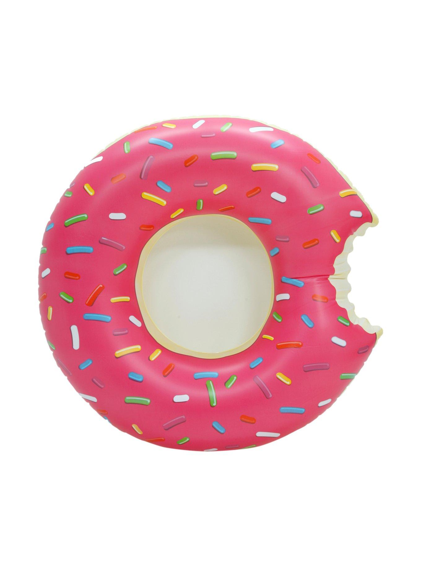 Strawberry Donut Pool Float, , hi-res