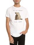 Beaver Pick-Up Line T-Shirt, WHITE, hi-res