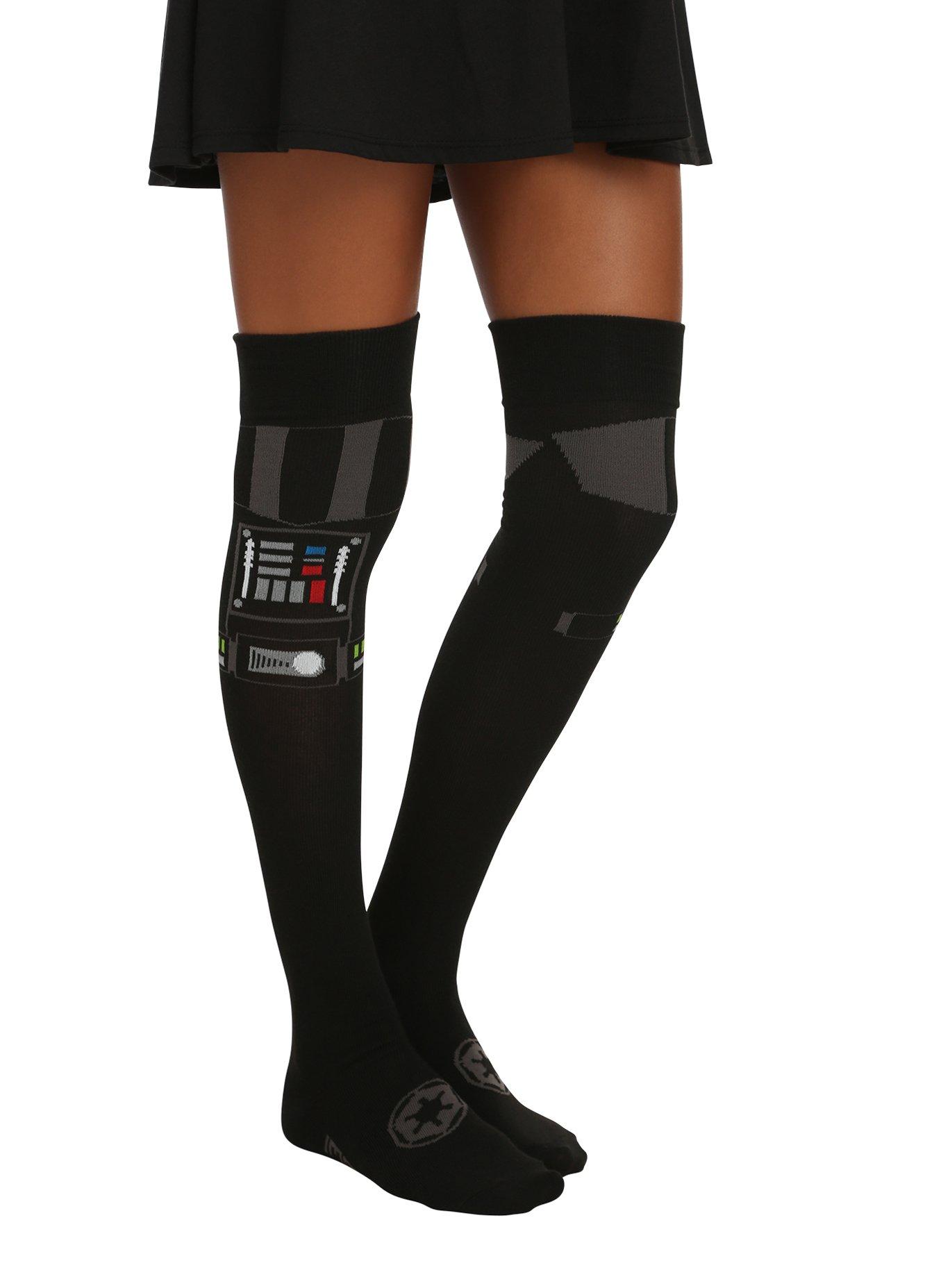 Hot Topic Star Wars Rebel Teal Patterned Black Men's Socks