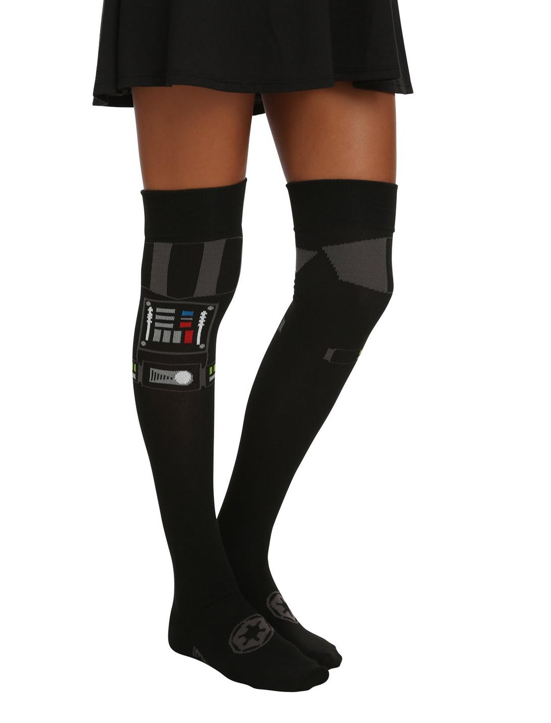 Star Wars Darth Vader Over-The-Knee Socks, , hi-res