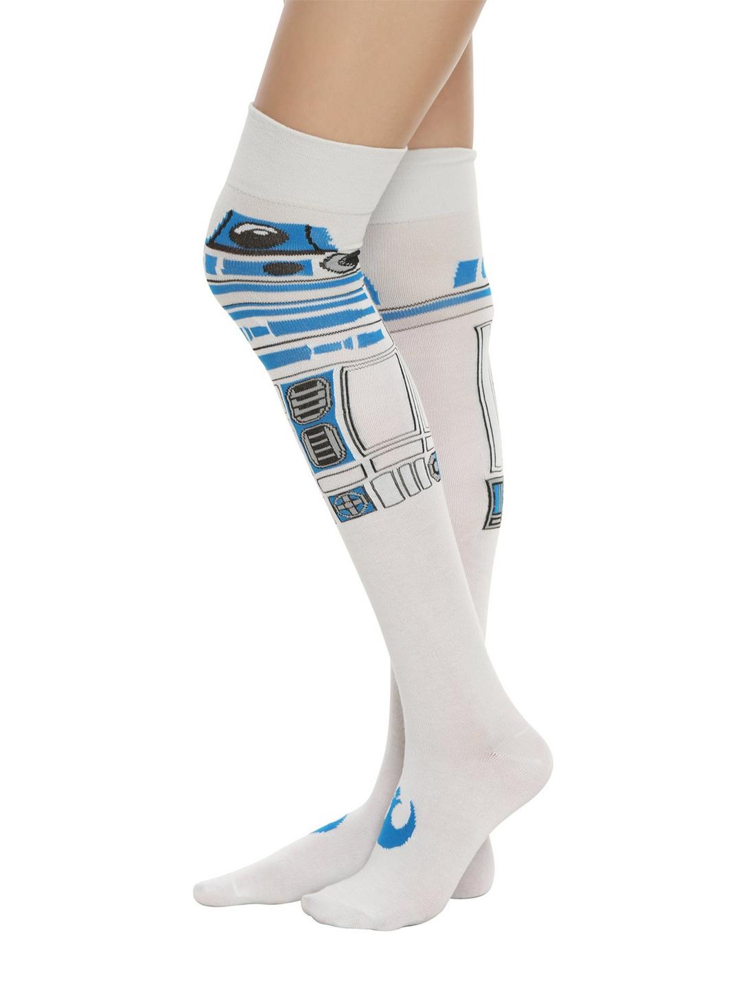 Star Wars R2-D2 Over-The-Knee Socks, , hi-res