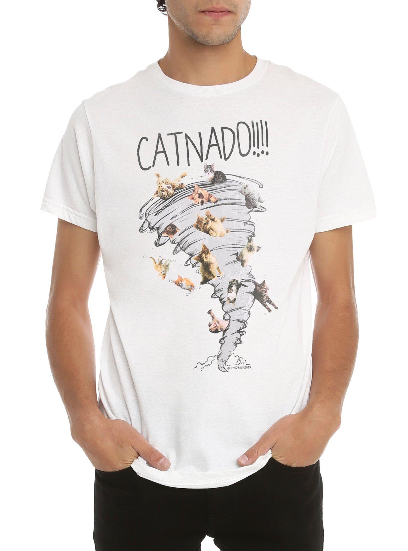 David & Goliath Catnado T-Shirt, BLACK, hi-res