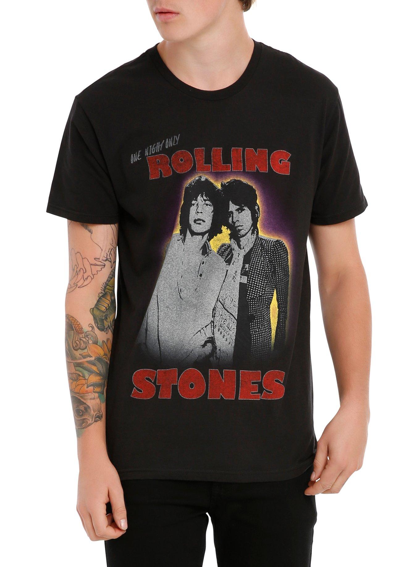 The Rolling Stones One Night Only T-Shirt, BLACK, hi-res