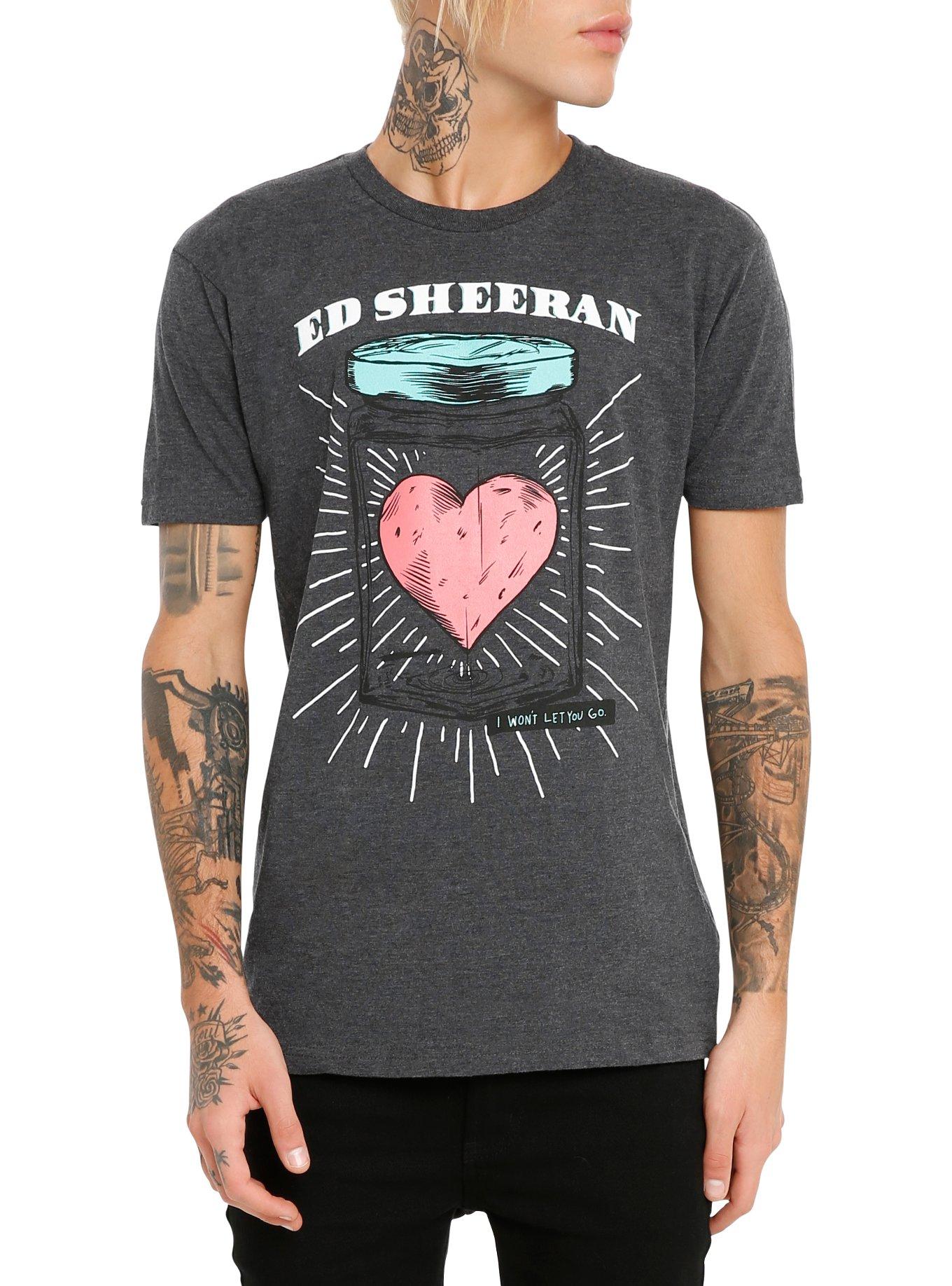 Ed Sheeran I Won't Let You Go T-Shirt, HEATHER GREY, hi-res