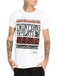 Twenty One Pilots Patterns T-Shirt, WHITE, hi-res