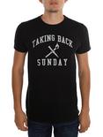 Taking Back Sunday Match & Dagger T-Shirt, BLACK, hi-res
