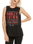 DC Comics I'm Not Saying I'm Harley Quinn Girls Muscle Top, BLACK, hi-res