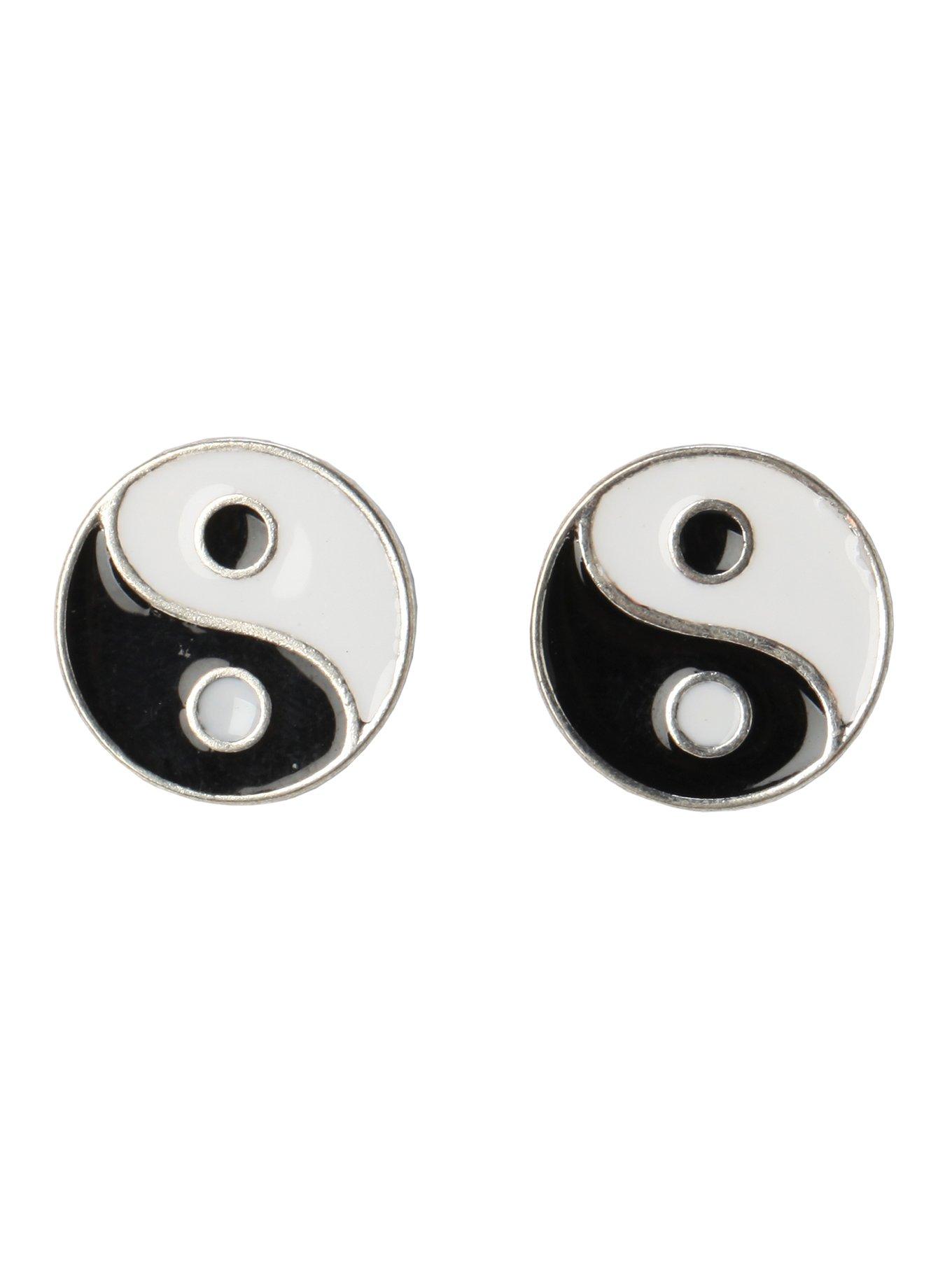 LOVEsick Yin-Yang Stud Earrings, , hi-res