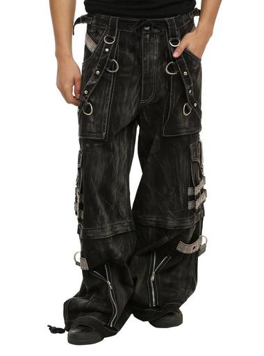 パンツ Tripp Nyc Biohazard Zip Off Pants 2way Tripp Biohazard Zip Off Pants [BLACK/LIME] – VampireFreaks