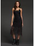 Floral Lace Dress, BLACK, hi-res