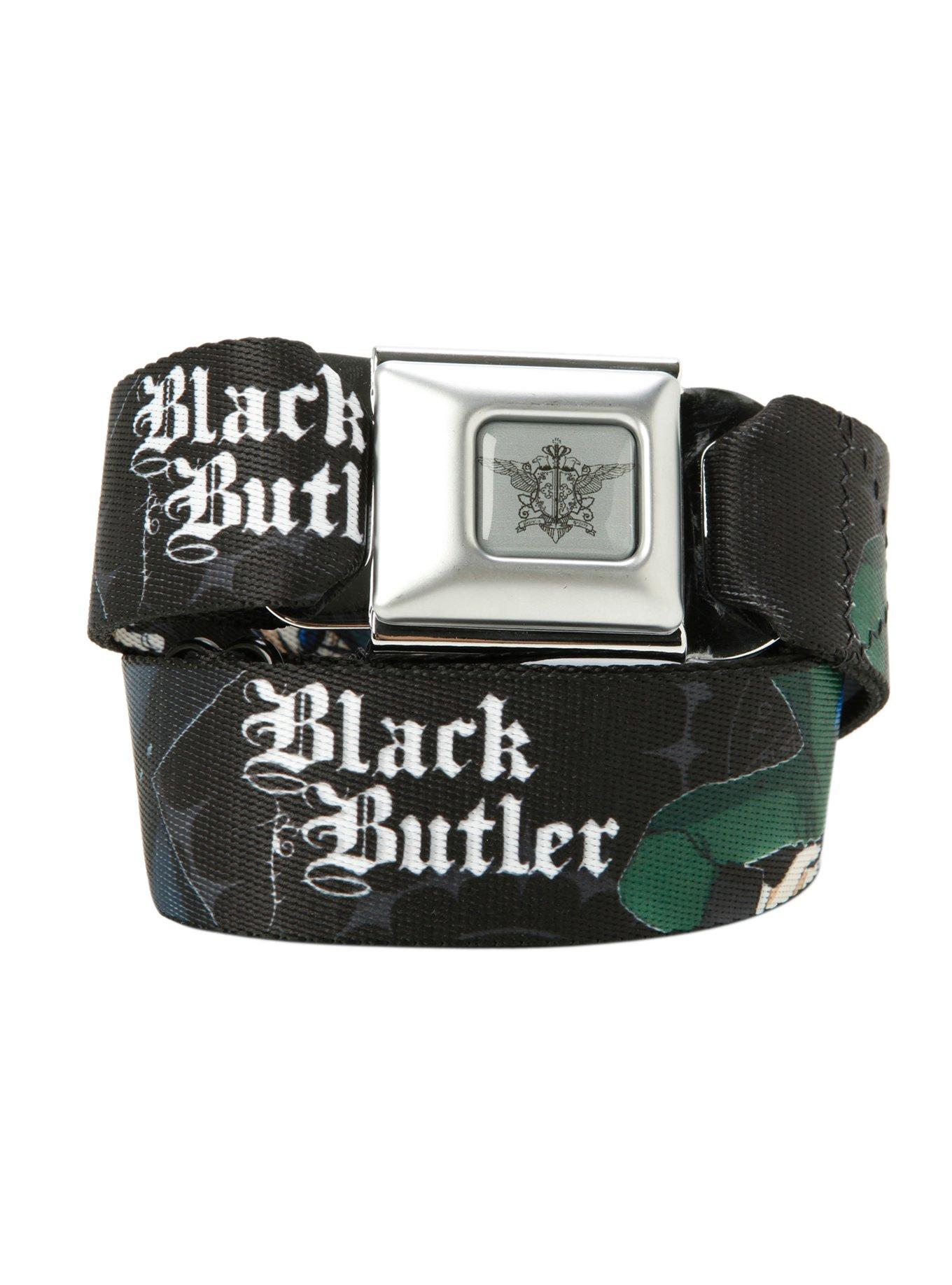 Black Butler Sebastian & Ciel Seat Belt Belt, , hi-res