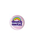 Rainbow Death Metal Pin, , hi-res