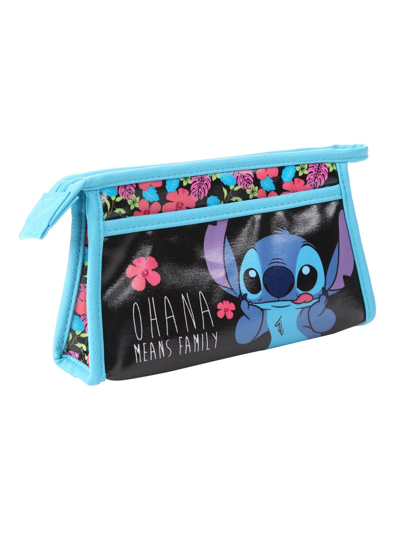 Disney Lilo & Stitch Ohana Means Family Cosmetic Bag, , hi-res