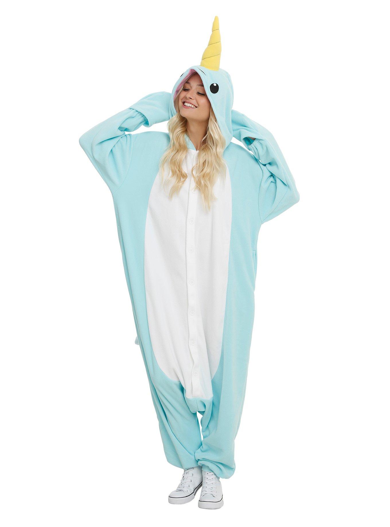 Narwhal Kigurumi, , hi-res