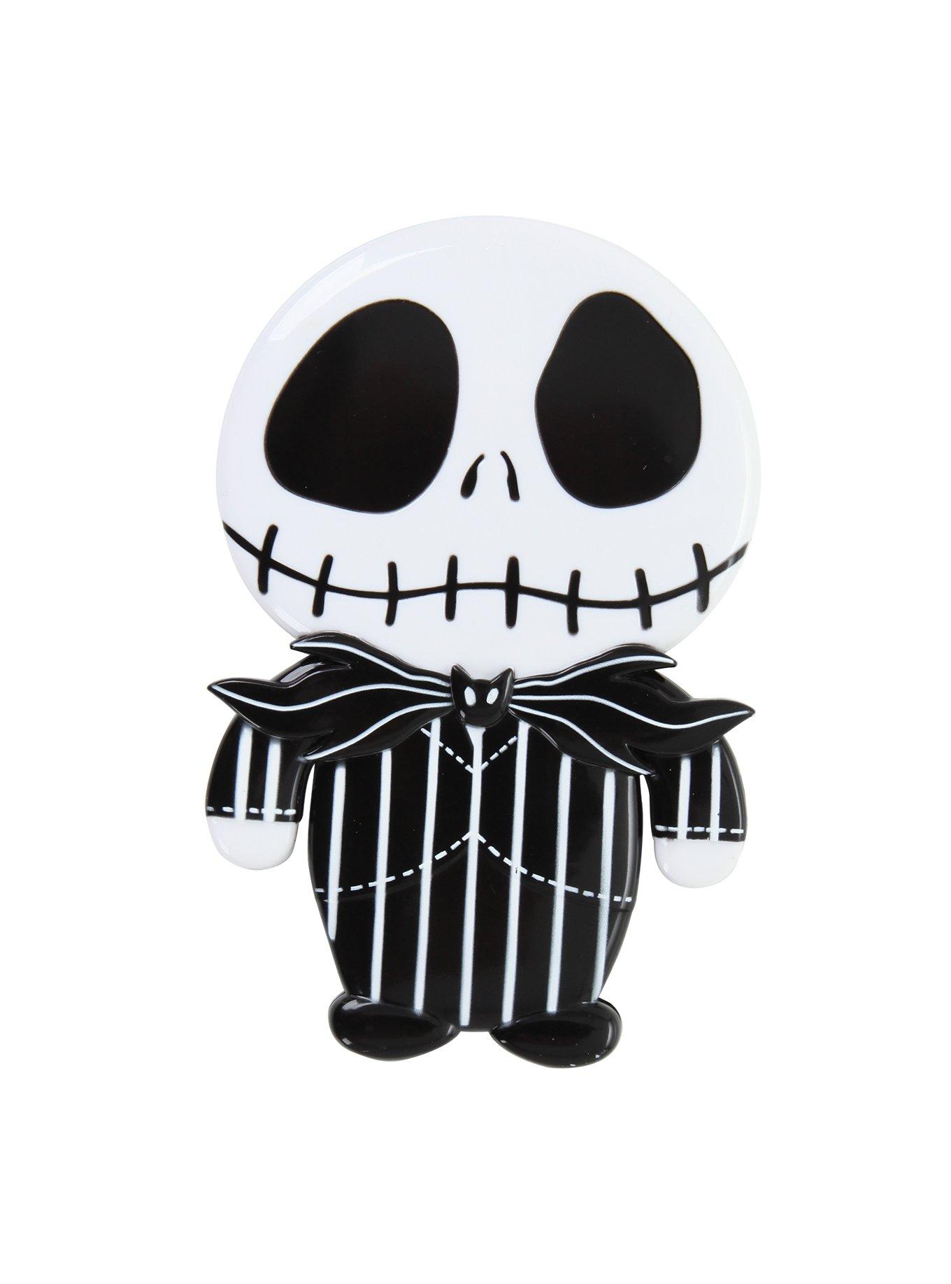 The Nightmare Before Christmas Jack Skellington Folding Comb With Mirror, , hi-res