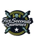 5 Seconds Of Summer Bolt Logo Sticker, , hi-res