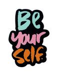 Teen Hearts Be Yourself Sticker, , hi-res