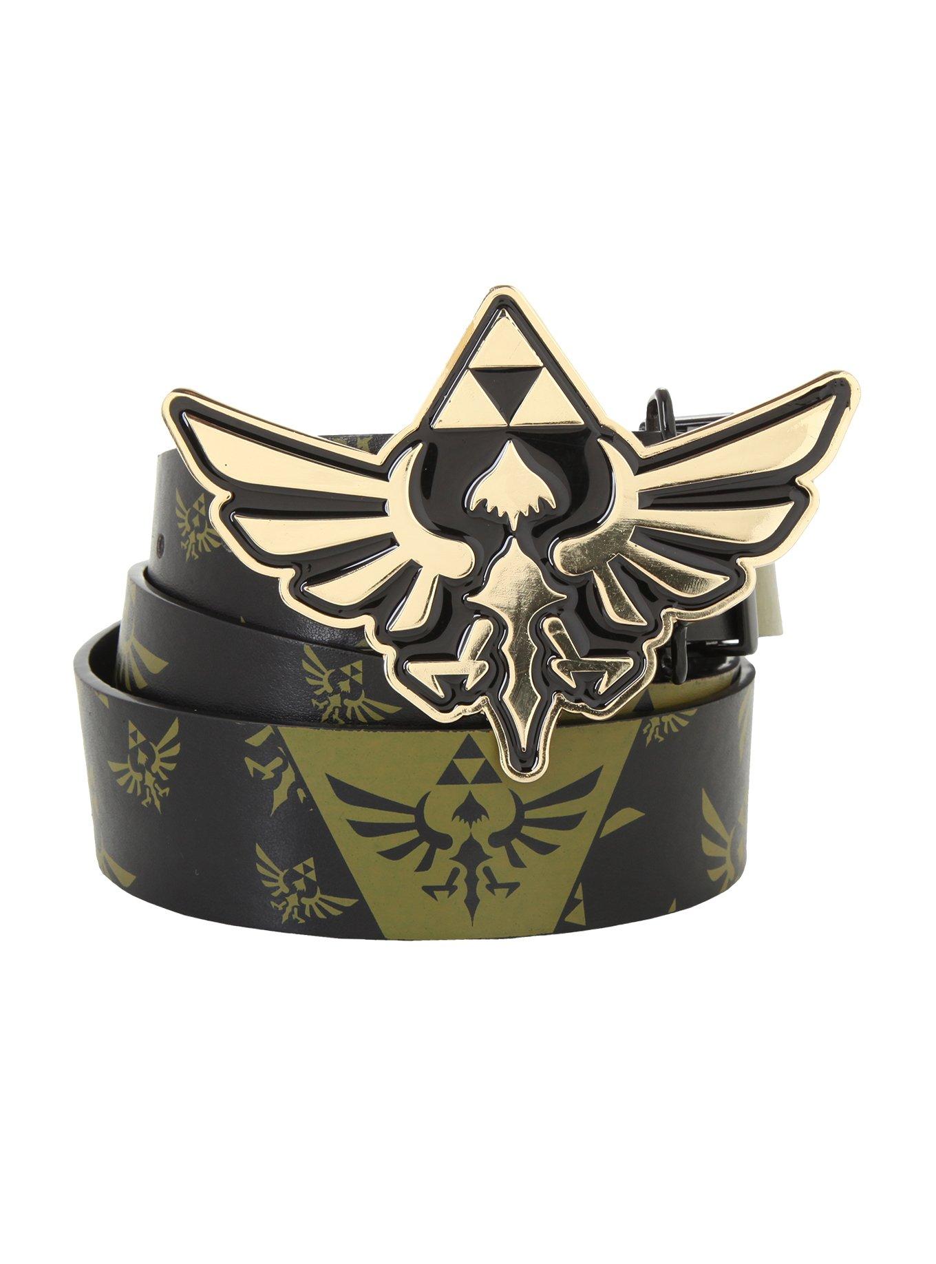 The Legend Of Zelda: Skyward Sword Triforce Reversible Belt & Buckle ...