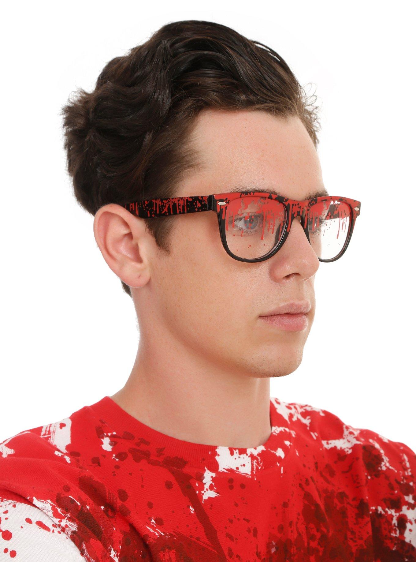 Bloody Retro Clear Lens Glasses, , hi-res