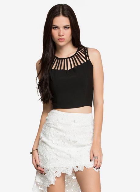 Cage Crop Top | Hot Topic