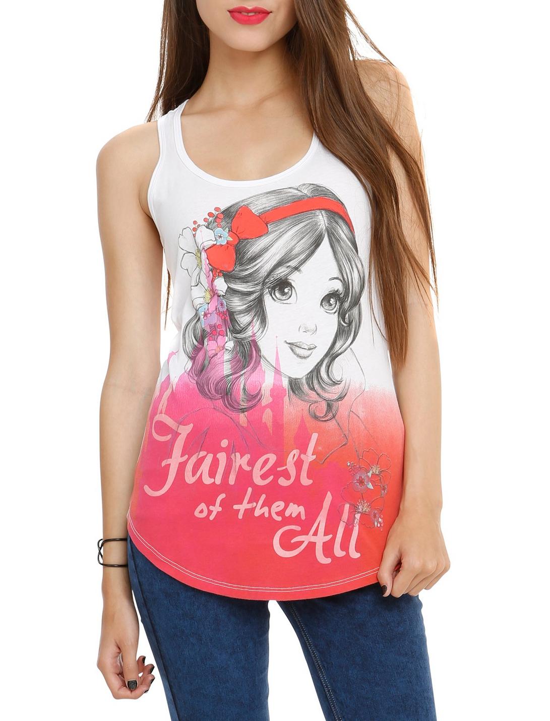 Disney Snow White Fairest Of Them All Girls Tank Top, BLACK, hi-res