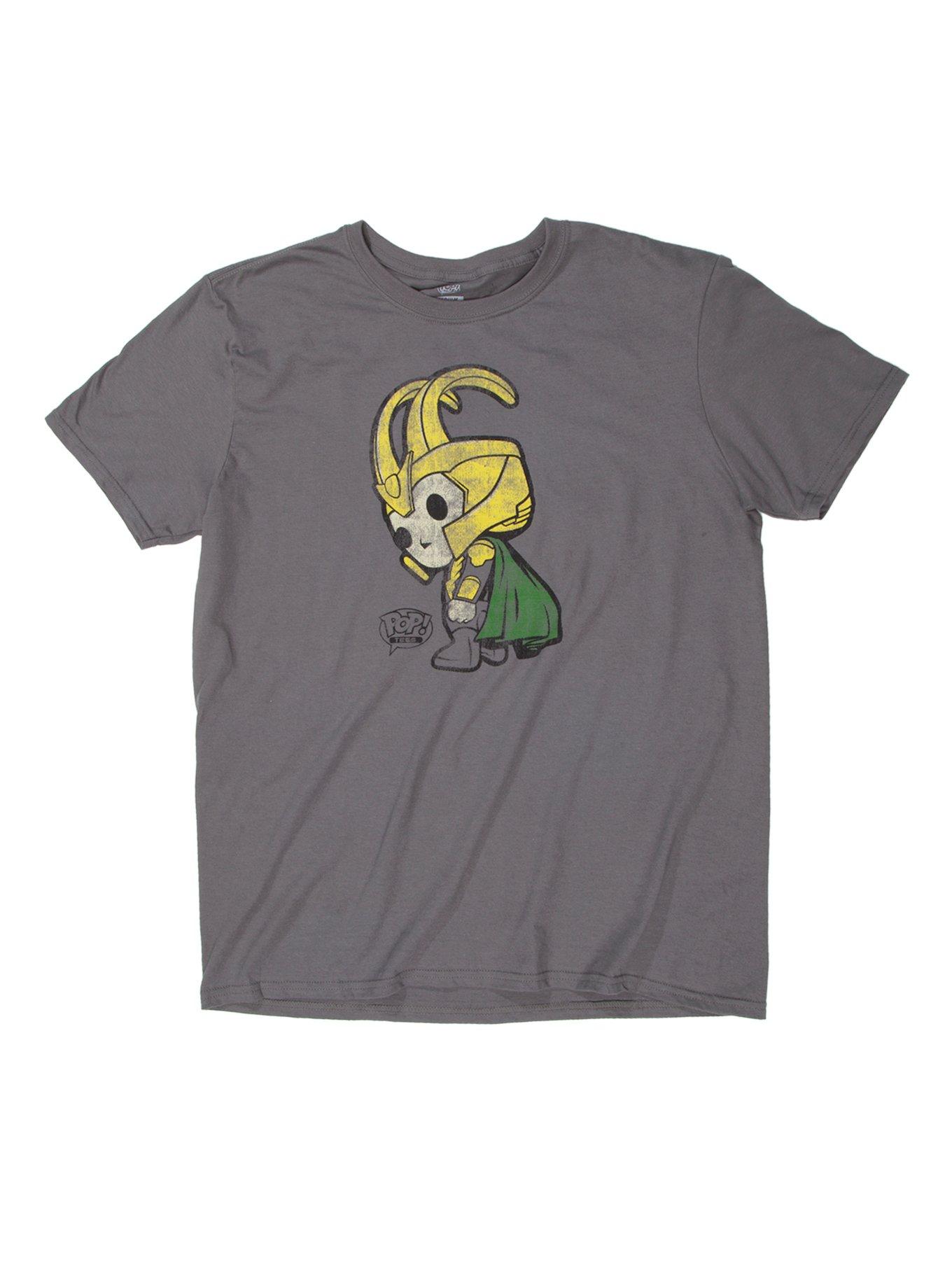 Funko Marvel Pop! Loki T-Shirt Hot Topic Exclusive, , hi-res