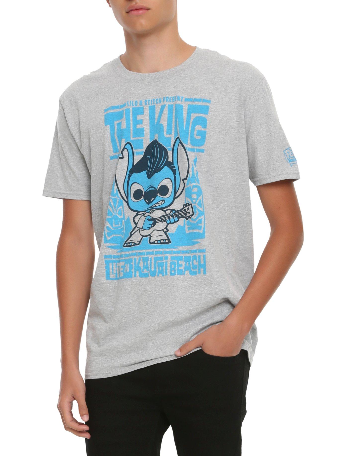 Funko Disney Lilo & Stitch Pop! Elvis Stitch T-Shirt Hot Topic Exclusive, , hi-res