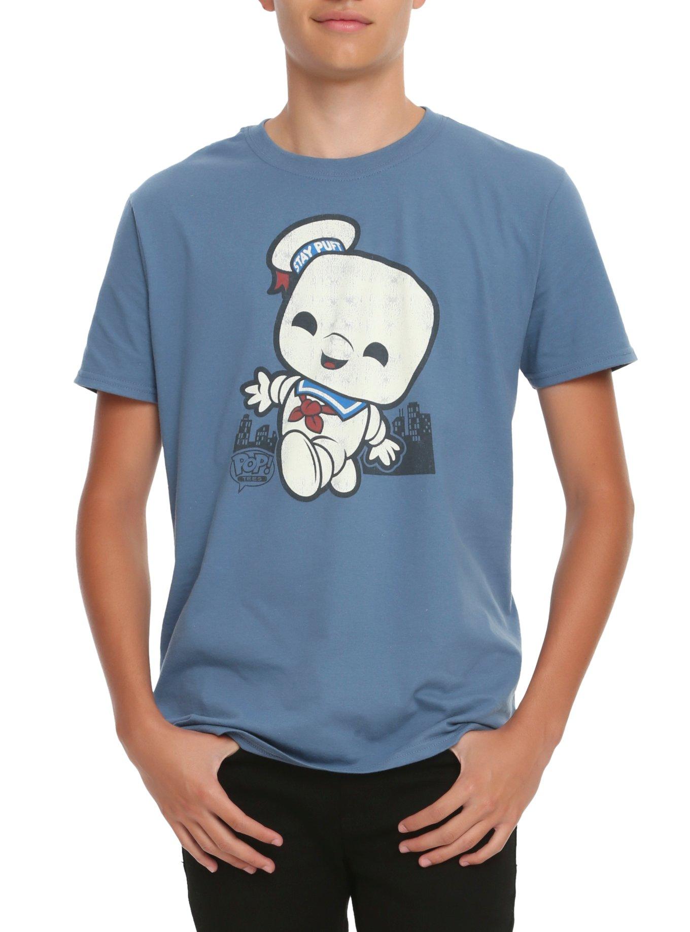 Funko Ghostbusters Pop! Stay Puft Marshmallow Man T-Shirt Hot Topic Exclusive, , hi-res